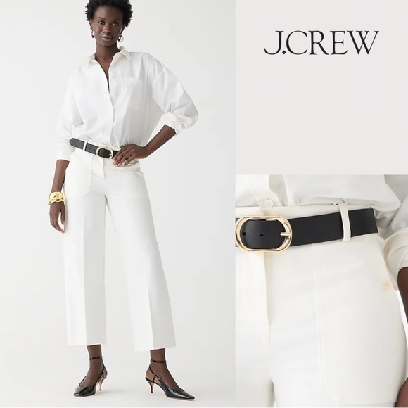 NWT J. Crew Sidney Wide Leg Crop Pant - Picture 1 of 16